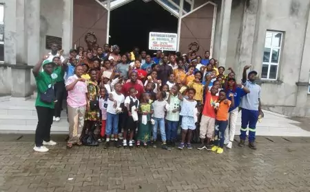 Journée de l'enfant africain : l'Église évangélique du Cameroun offre des dons aux enfants vulnérables