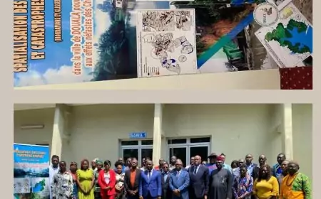 Douala sous la menace climatique : près de la moitié de la ville et 186 000 habitations en zone à risque