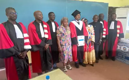 Soutenance de thèse remarquée à l’Université de Douala : Le Dr Armel Charmand Ayo explore l’internationalisation du droit administratif en Afrique francophone