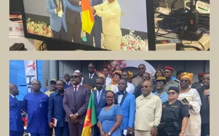 Oswald Baboké à la Fountain of Hope de Bonabéri : un dimanche de ferveur spirituelle, d’appel à la grâce et à la paix au Cameroun