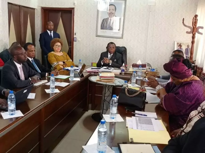 Le Ministre Mbarga Atangana évalue l’offre en produits de grande consommation à Douala