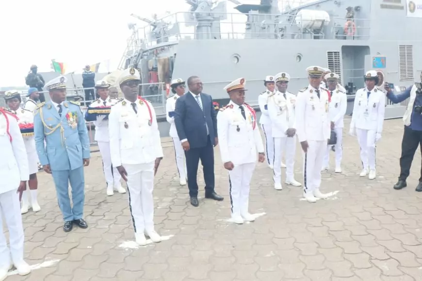 La Marine Nationale Camerounaise honore ses héros du "Sea Lions on the Move - Brazil 2022"