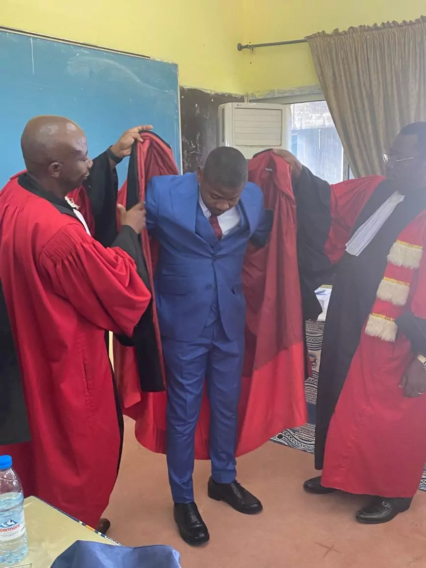 Soutenance de thèse remarquée à l’Université de Douala : Le Dr Armel Charmand Ayo explore l’internationalisation du droit administratif en Afrique francophone