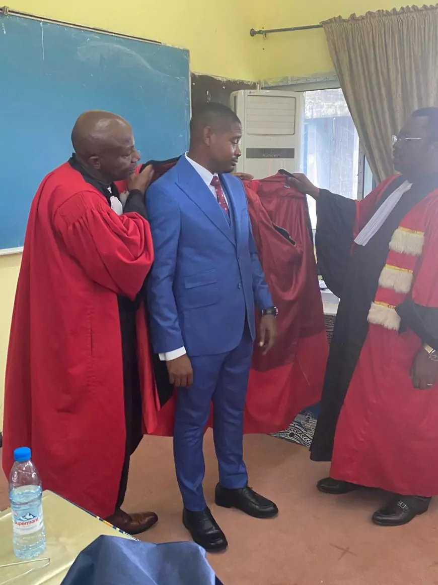 Soutenance de thèse remarquée à l’Université de Douala : Le Dr Armel Charmand Ayo explore l’internationalisation du droit administratif en Afrique francophone