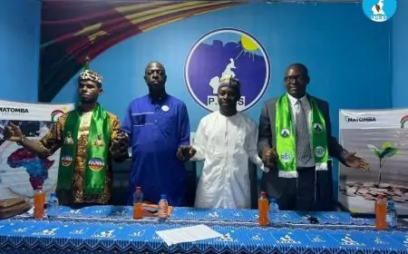 Cameroun : Rassemblement politique autour de Serge Espoir Matomba en vue de la Présidentielle