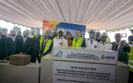 Cameroun : Lancement des travaux de la Zone d’Activités Industrialo-Portuaires de Missolè 1, un projet ambitieux pour désengorger le Port de Douala-Bonabéri