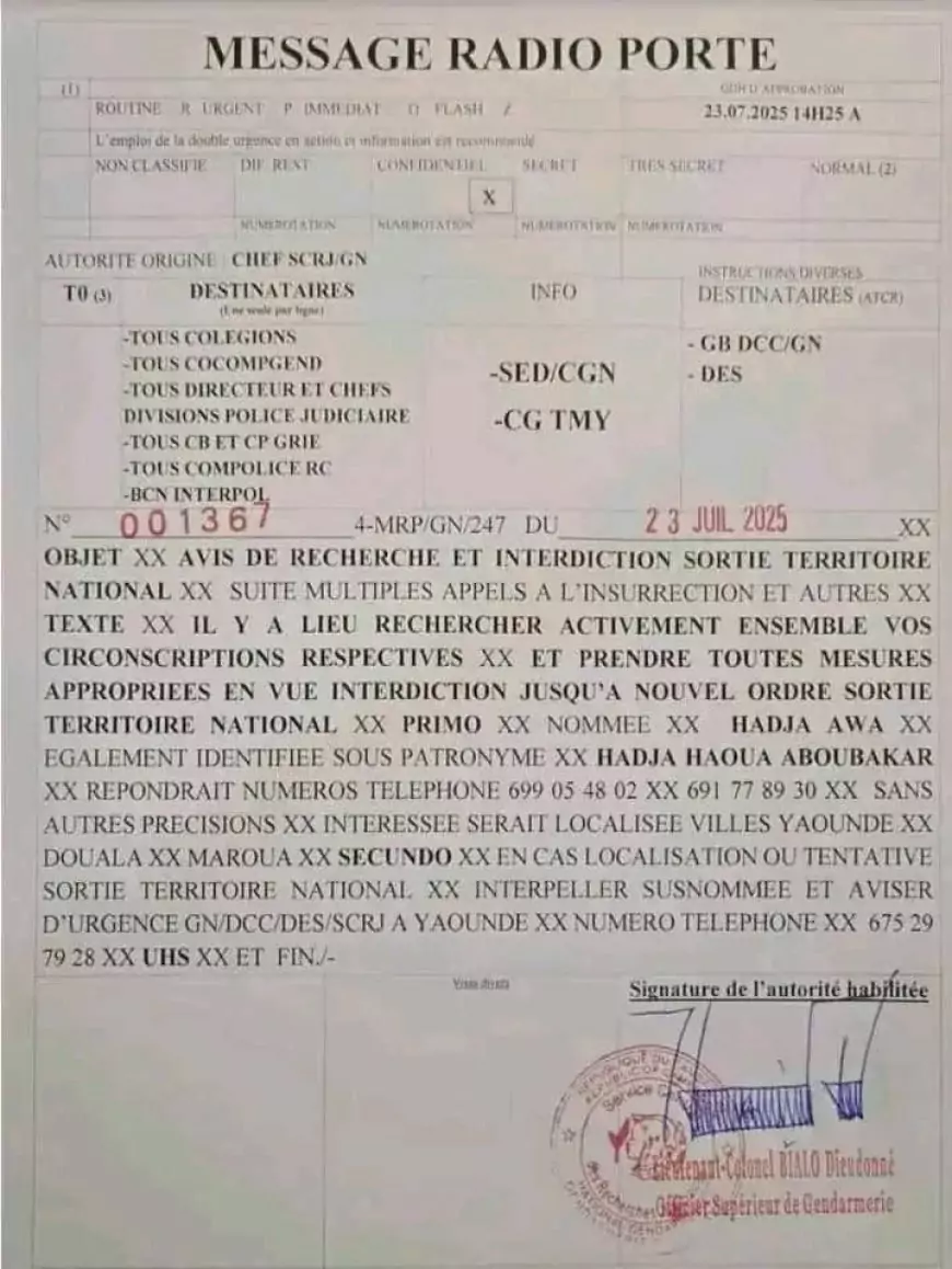 Cameroun / Ngoh Ngoh ciblé : Hadja Awa au cœur d’une campagne de déstabilisation