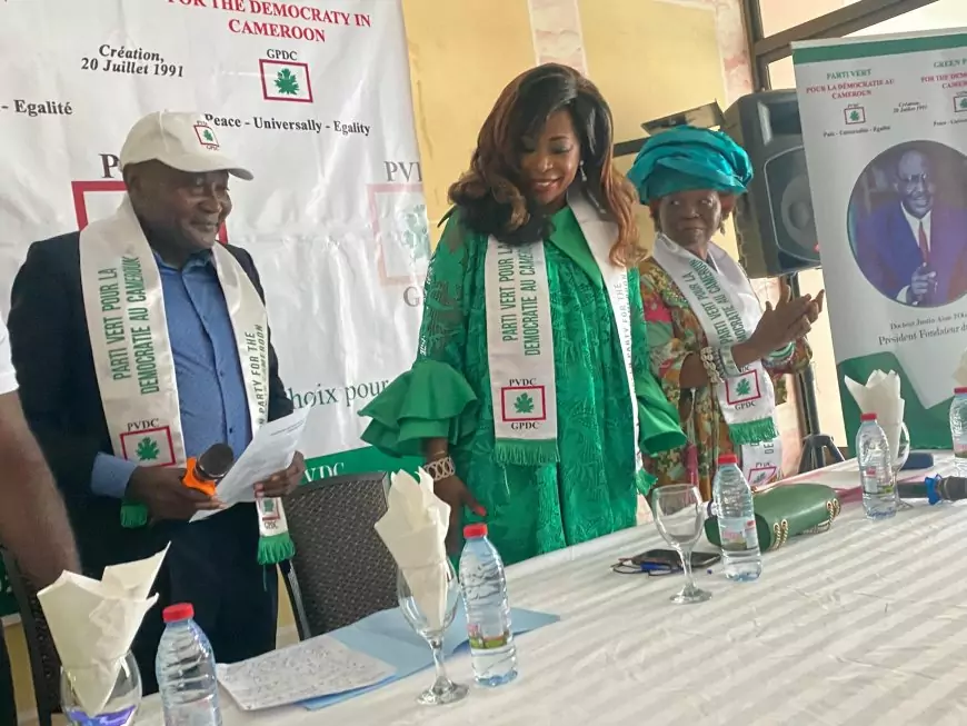 Le Parti Vert pour la Démocratie au Cameroun (PVDC) se relance avec Michèle Bilong Fogoum à sa tête