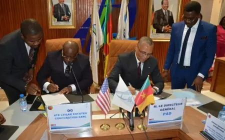 Cameroun : Signature d’une convention pour un hôtel 5 étoiles au compte du Port Autonome de Douala