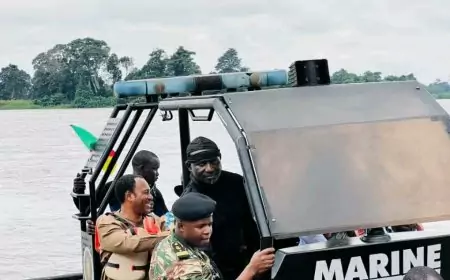 Tourisme local : la Marine Nationale Camerounaise émerveille la ville de Monatélé