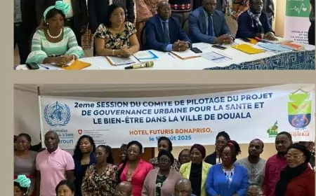 Le Cap vers une ville de Douala plus saine : Le COPIL se mobilise pour la santé urbaine et le bien-être