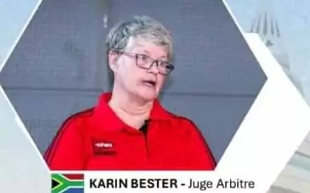 6e Internationaux de Badminton du Cameroun: L'Arbitre et Juge Arbitre Sud-Africaine Karin Bester revient tenir une compétition au Cameroun