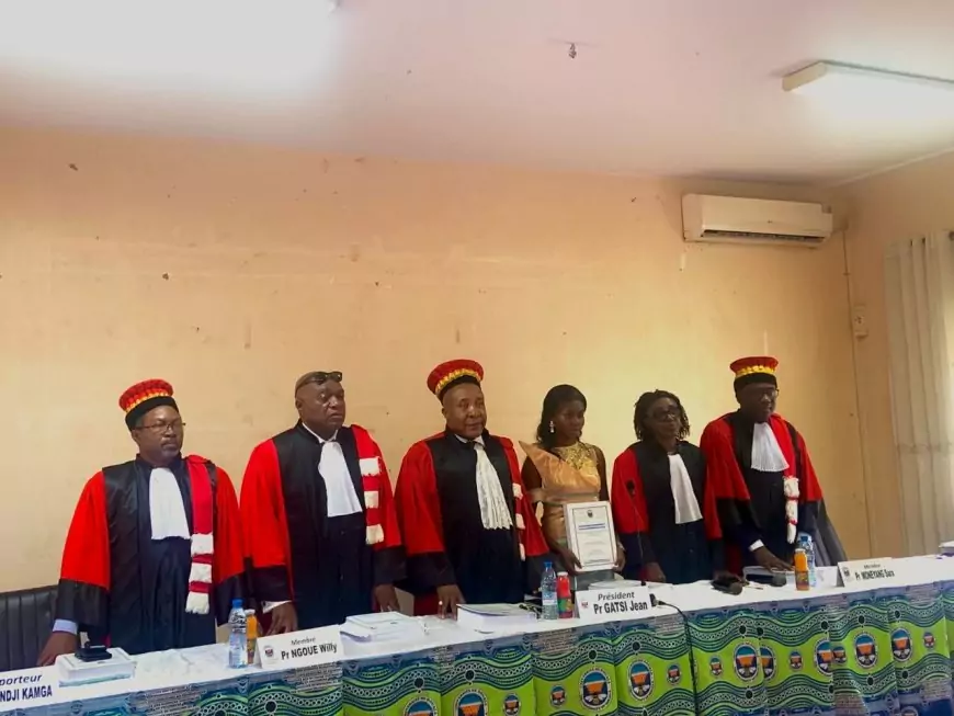 Soutenance de thèse à l’Université de Douala : Rofine Onguene Mekanga brille avec une réflexion novatrice sur la cybercriminalité
