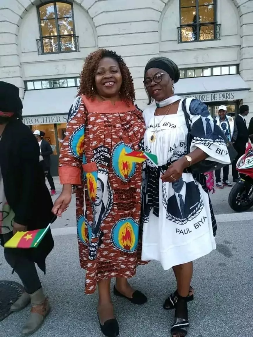 SECTION RDPC DE FRANCE - Frédérique Nlem Ndongo: Une Figure émergente de la Diaspora RDPC en France