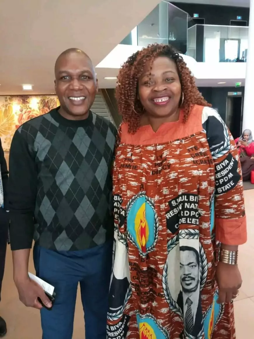SECTION RDPC DE FRANCE - Frédérique Nlem Ndongo: Une Figure émergente de la Diaspora RDPC en France