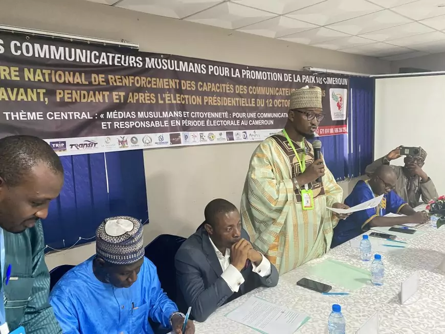 Cameroun : les communicateurs musulmans se mobilisent pour une élection présidentielle apaisée