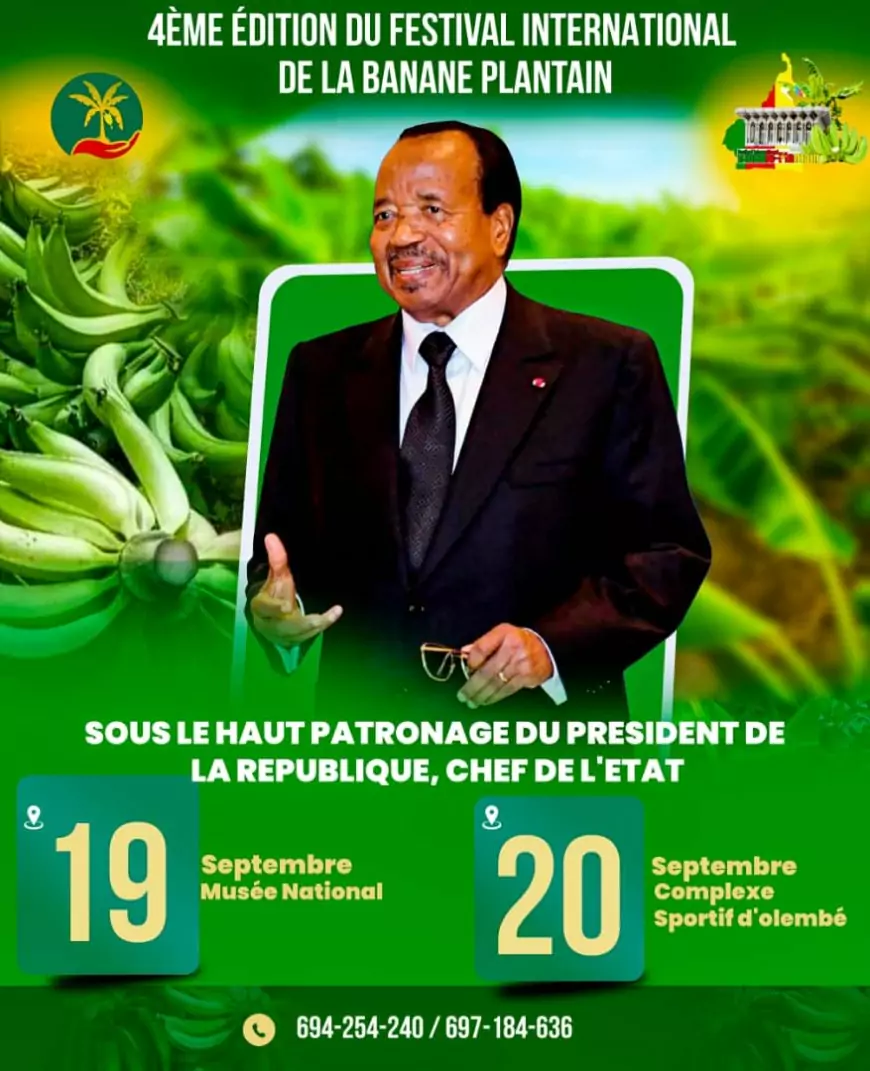 Agribusiness : la banane-plantain camerounaise à l’honneur, la jeunesse en action 