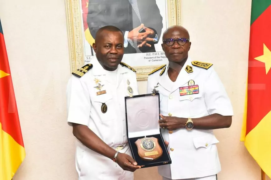 Cameroun: Cérémonie d’installation du nouveau major général de la Marine