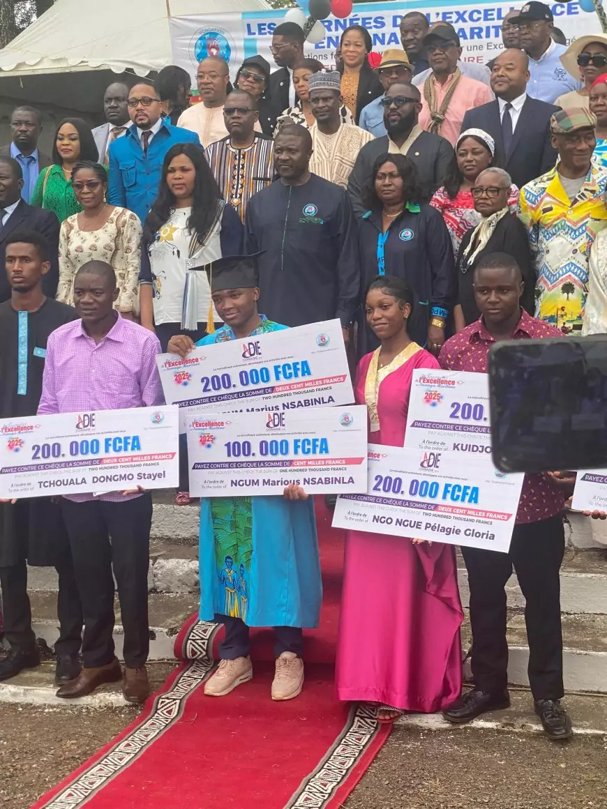 Édition 2025 des Journées de l’Excellence en Sanaga-maritime : La Fondation La Main Tendue fait rayonner Édéa à travers l’éducation et la solidarité