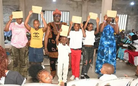 Excellence Scolaire de la grande famille Bambi - Batcham de Douala : Le soutien remarquable de Sa Dignité Foaguam Ngoning Serges