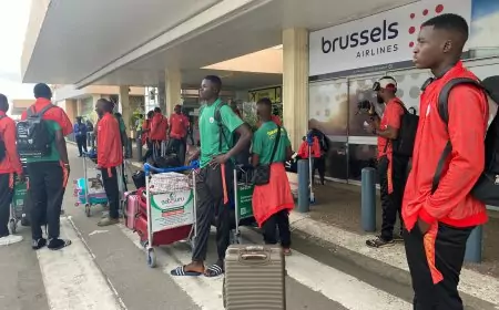 Les Lions U20 de volley en route pour l’Égypte : prêts à rugir au Championnat d’Afrique