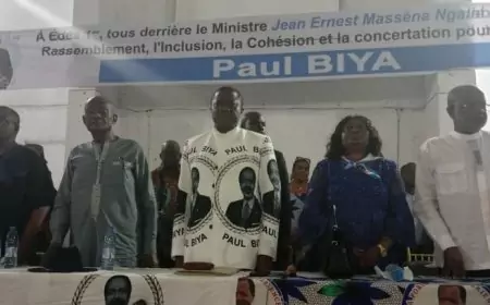 Présidentielle 2025 : La Sanaga-maritime mobilisée pour Paul Biya, plus de 150 millions de FCFA récoltés en un meeting