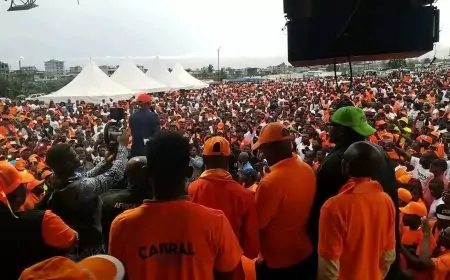 Présidentielle 2025 au Cameroun : Cabral Libii enflamme Édéa et Douala