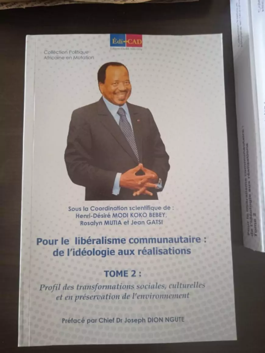 Le Pr Jean Gatsi met sa plume au service de la nation : Un ouvrage qui retrace les réalisations du libéralisme communautaire disponible