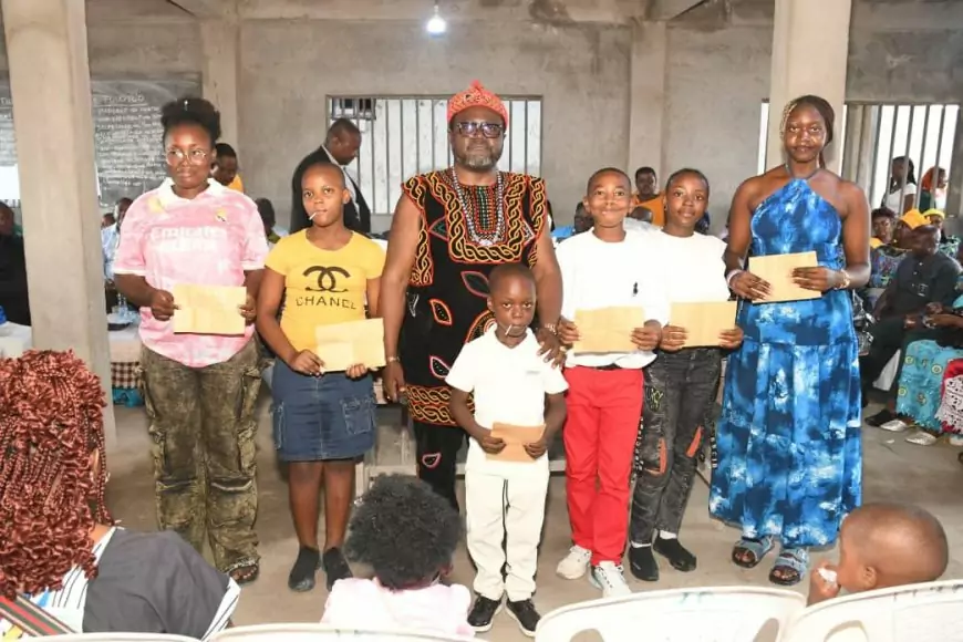 Excellence Scolaire de la grande famille Bambi - Batcham de Douala : Le soutien remarquable de Sa Dignité Foaguam Ngoning Serges