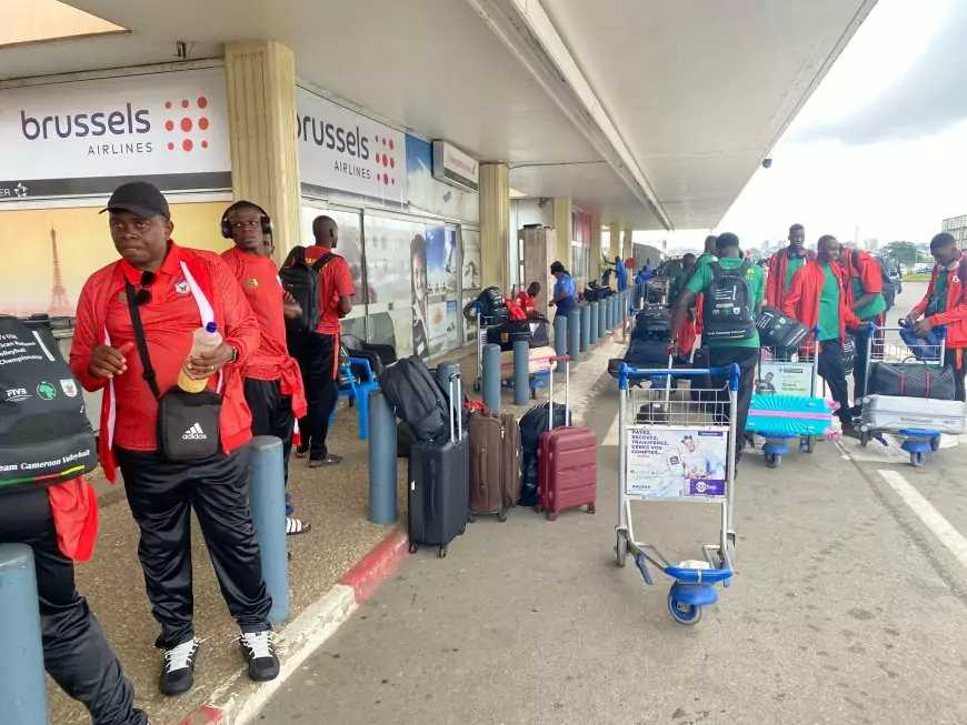 Les Lions U20 de volley en route pour l’Égypte : prêts à rugir au Championnat d’Afrique