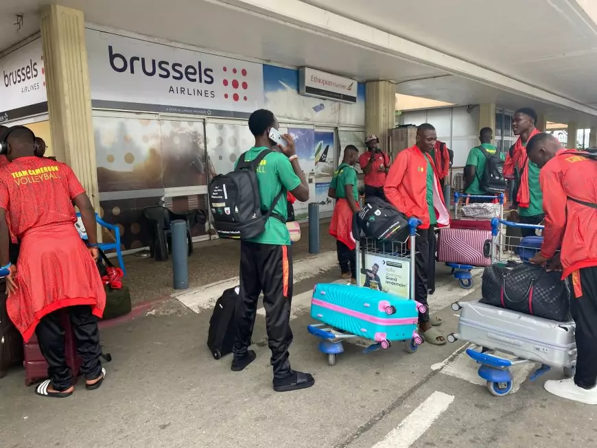 Les Lions U20 de volley en route pour l’Égypte : prêts à rugir au Championnat d’Afrique