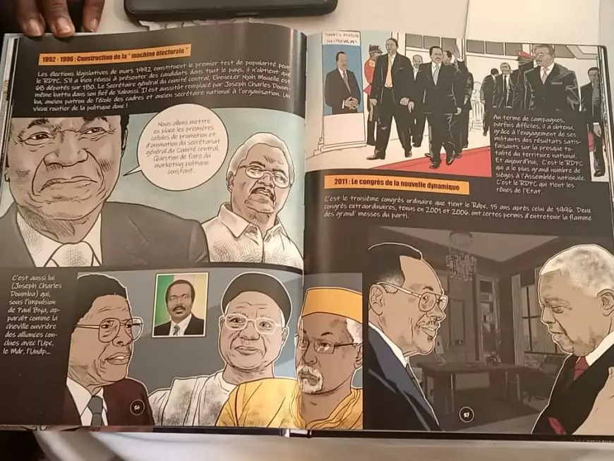 Littérature: La vie du Président Paul BIYA, en Bande Dessinée