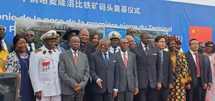 Lolabé au Cameroun : Pose de la première pierre du terminal minéralier du Projet d'exploitation de fer des monts mamelles sous fond de marginalisation des populations riveraines.