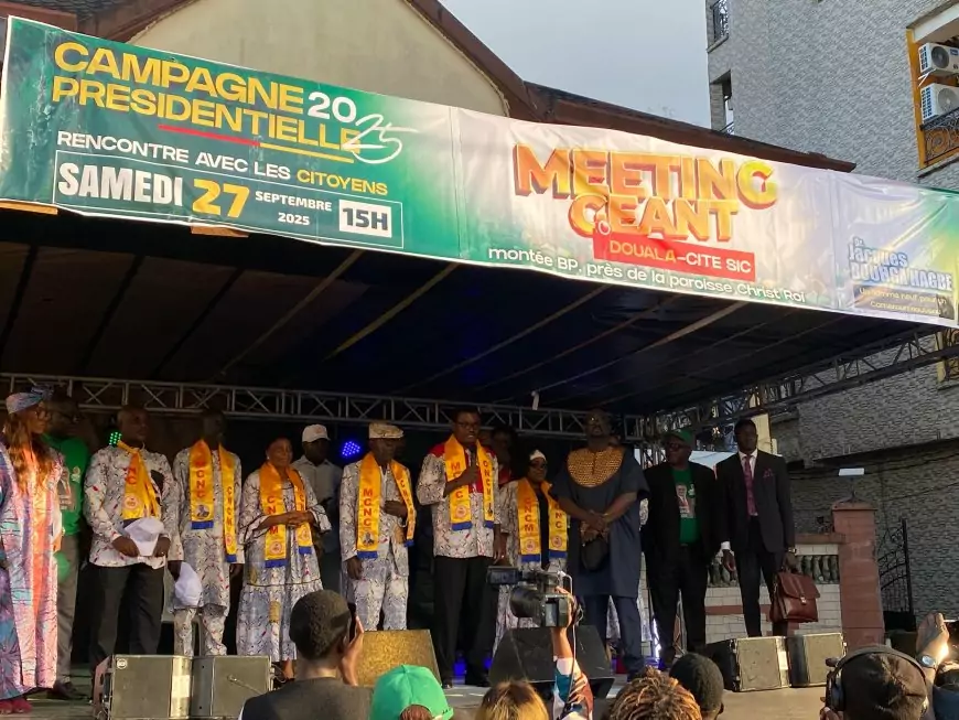 Le MCNC lance sa campagne présidentielle à Douala : Dr Jacques Bouhga-Hagbe veut incarner “le nouveau départ”
