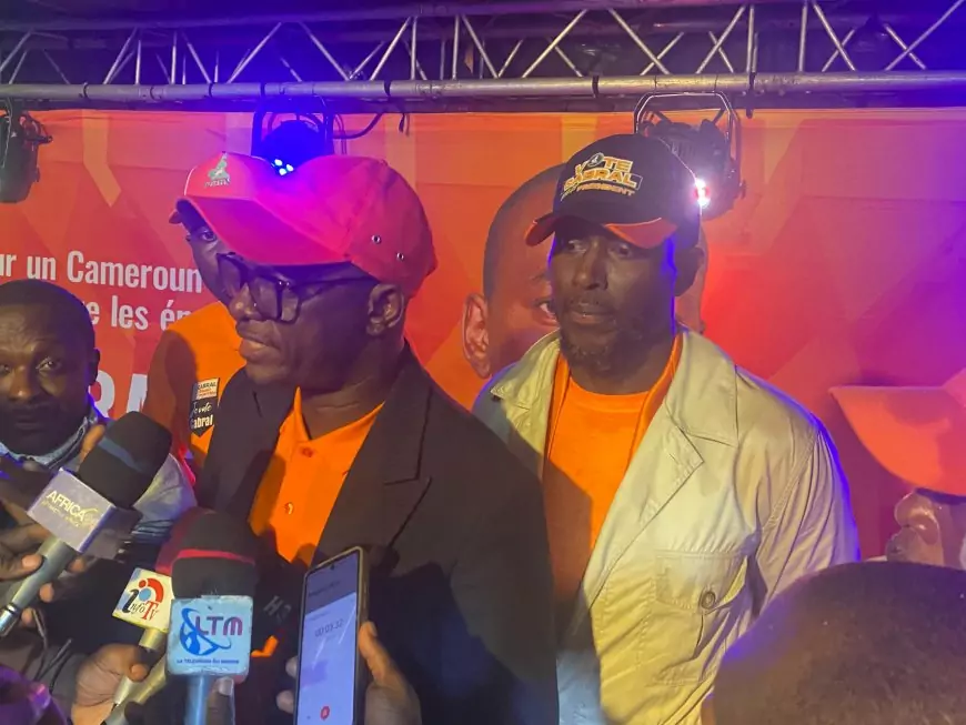 Présidentielle 2025 au Cameroun : Cabral Libii enflamme Édéa et Douala
