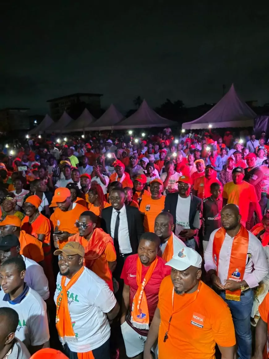 Présidentielle 2025 au Cameroun : Cabral Libii enflamme Édéa et Douala