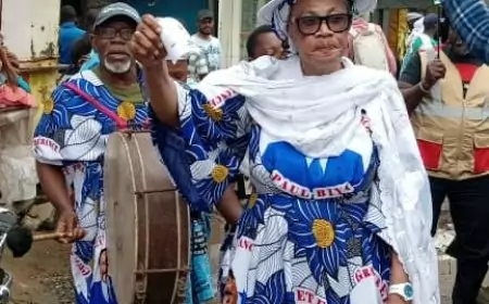 Élection présidentielle au Cameroun, sous-secteur New-Bell Congo : La preuve d'un militantisme accompli de la sénatrice Halimatou épse Njonkou  Mahamouda