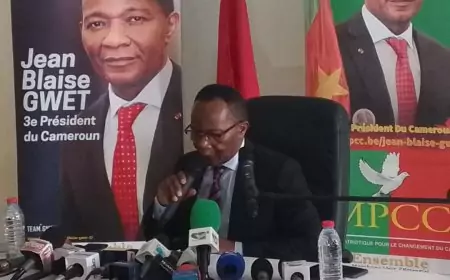 Élection présidentielle du 12 Octobre 2025 au Cameroun: Jean Blaise GWET choisit de soutenir la candidature de Paul BIYA