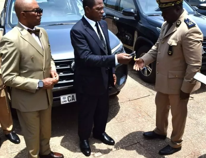 President Paul Biya hands over 94 new vehicles to administrative authorities