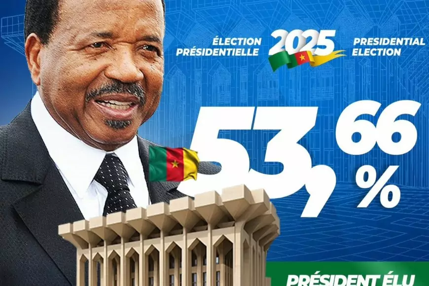 Cameroun : Paul Biya réélu pour un nouveau mandat présidentiel ...