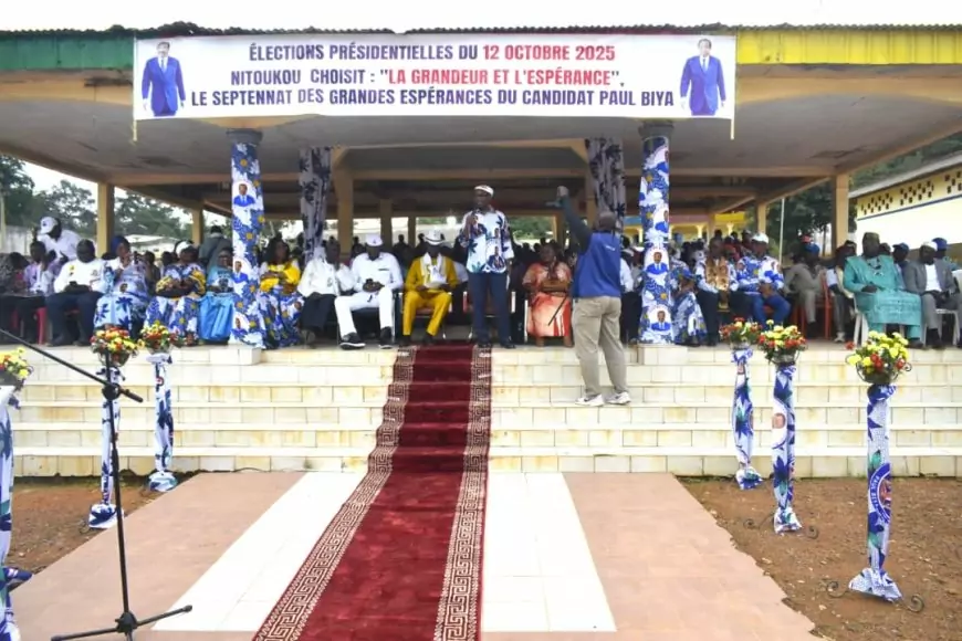 Élection  Présidentielle d'octobre 2025 : Nitoukou s'engage pour le plébiscite de S.E. Paul BIYA