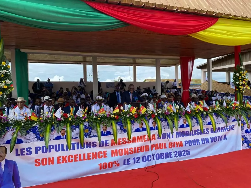 Développement rural : Messamena fête l’inauguration de la route Mbama-Messamena