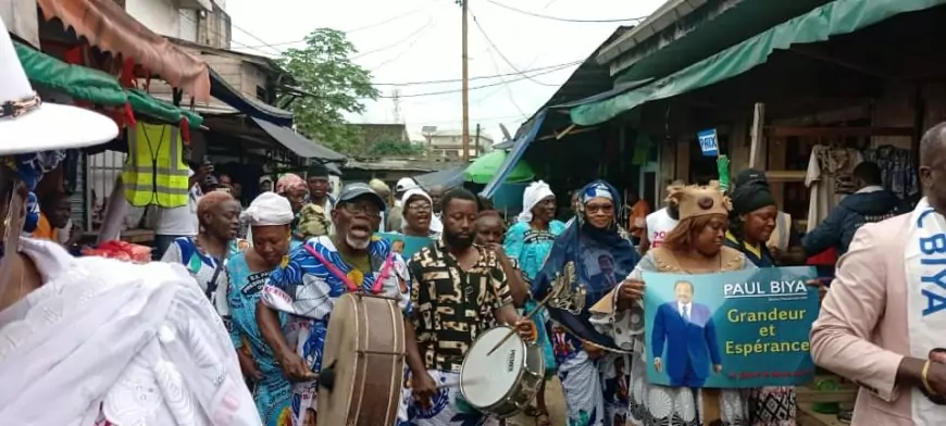 Élection présidentielle au Cameroun, sous-secteur New-Bell Congo : La preuve d'un militantisme accompli de la sénatrice Halimatou épse Njonkou  Mahamouda