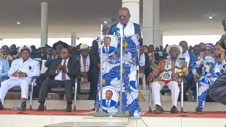 Grand Rassemblement avec Dion Ngute à Kumba : Soutien Massif à Paul Biya