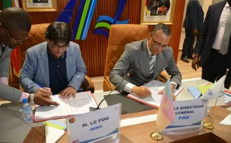 Signature d’une convention majeure entre le PAD et MIRA S.A pour moderniser le Port de Douala-Bonabéri