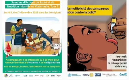 Cameroun : la SASNIM 2 démarre le 04 décembre avec un dispositif renforcé contre la poliomyélite