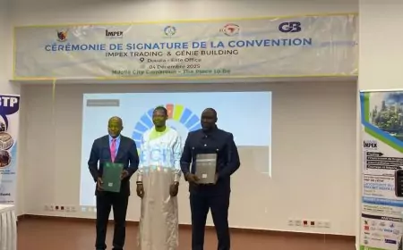 Cameroun : Ndollè City franchit une étape décisive avec la signature d’un accord de 300 milliards de FCFA avec Génie Building