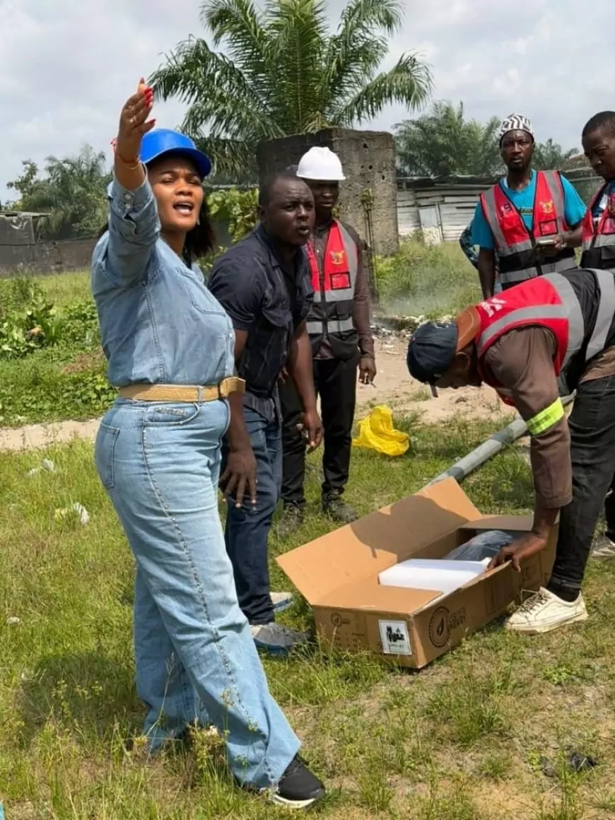 Lumière sur Mbanga-Pongo avec l’Hon. Nourane Fotsing : 200 lampadaires pour un avenir éclairé