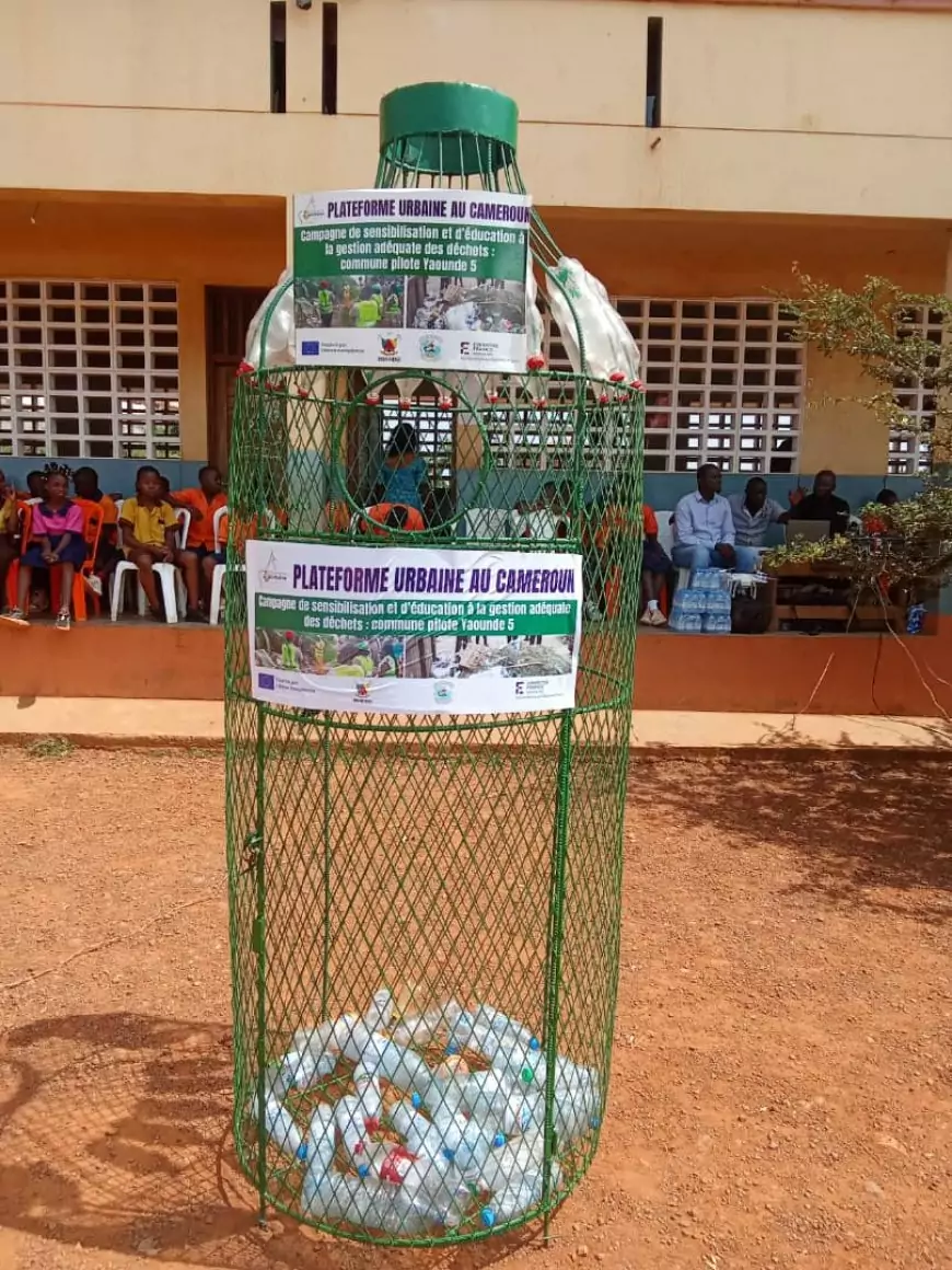 Projet Plateforme Urbaine au Cameroun : une campagne d'éducation environnementale pour une gestion durable des déchets