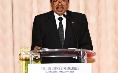 Paul Biya : Les vœux 2026 au corps diplomatique